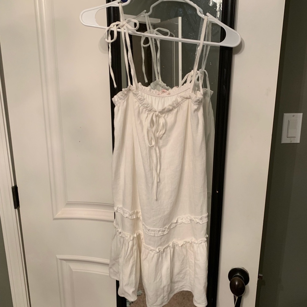 Pacsun ivory summer dress